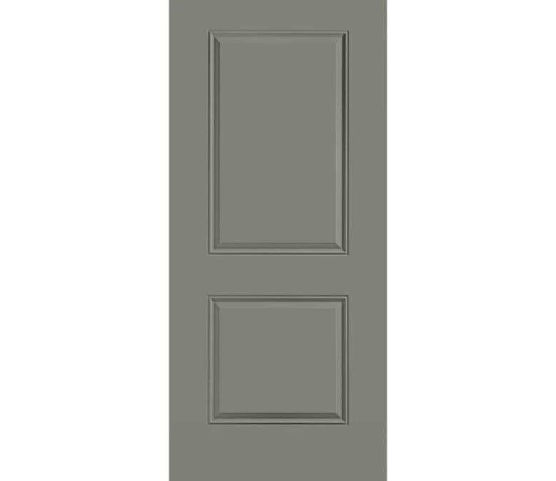 Brookfield 2 Panel Square Steel Entry Door