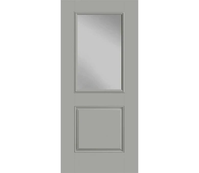 Brookfield Half Light 1 Panel Fiberglass Entry Door