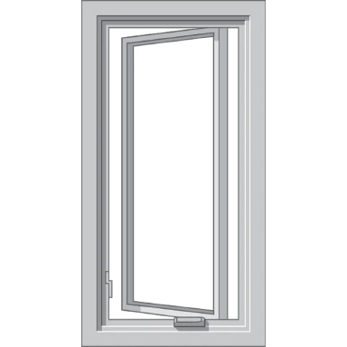 Brookfield Pella Hurricane Shield Series Vinyl Casement Window