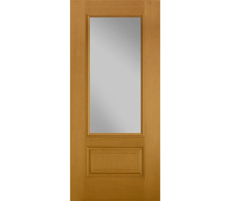 Brookfield Three Quaters light Fiberglass Entry Door